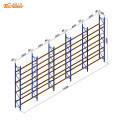 cremalheiras resistentes do aço dos sistemas de racking do armazenamento do armazém